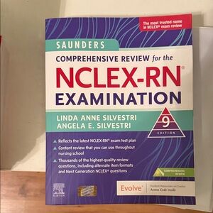 Saunders NCLEX-RN Examination Review Book